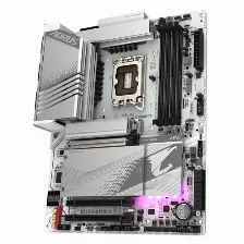 Tarjeta Madre Gigabyte Z790 Aorus Elite Ax Ice Socket Lga 1700, 4xddr5, M.2, Pci-e, Uefi Ami Bios, Wi-fi, Audio 7.1ch